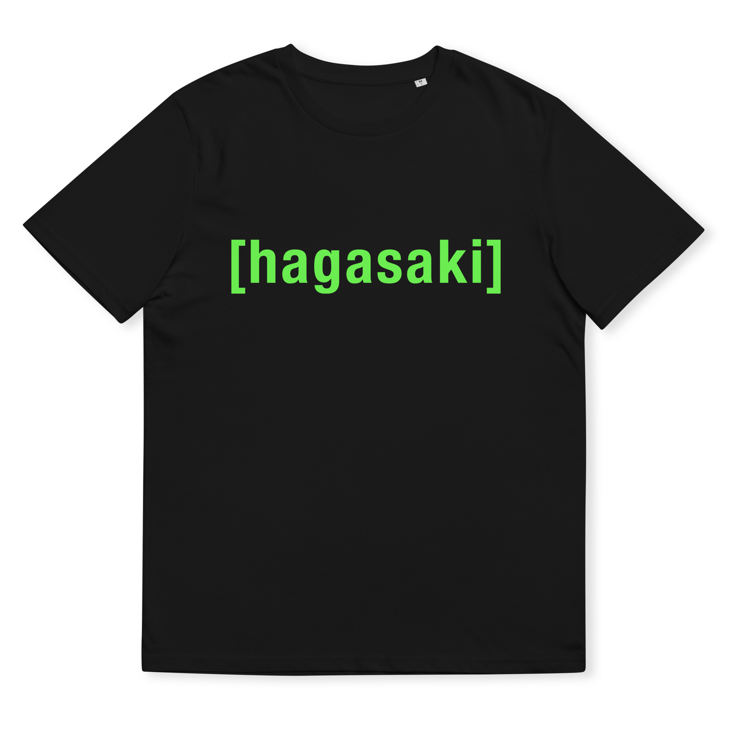 Hagasaki T / GREEN in black/white