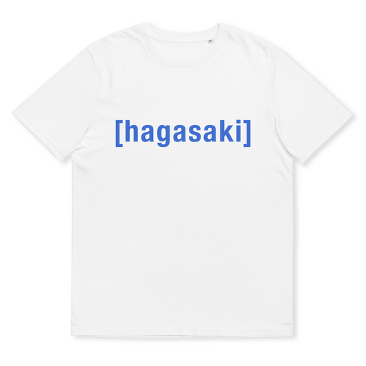 Hagasaki T / BLUE in black/white