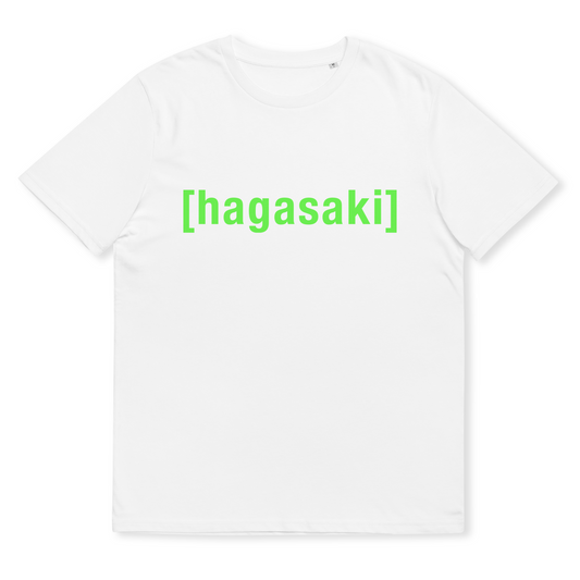 Hagasaki T / GREEN in black/white